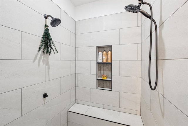 10413 SW 51st St, Mustang, OK 73064 - bathroom with tiled shower