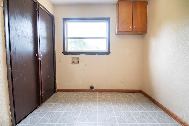 420 E 12th St, Chandler, OK 74834 - washroom featuring cabinet space and washer hookup