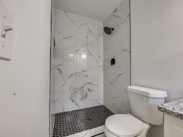 8317 Curtis Ter, Oklahoma City, OK 73132 - bathroom with a marble finish shower and vanity