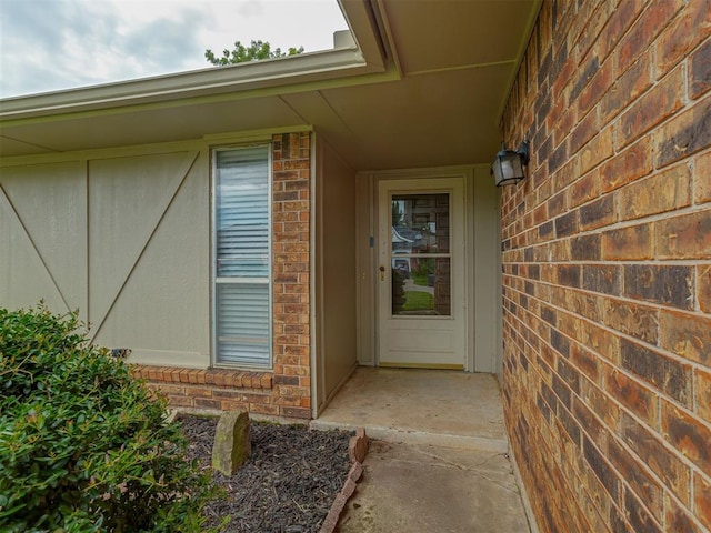 10428 Fairfax Ln, Yukon, OK 73099 - entrance to property featuring brick siding