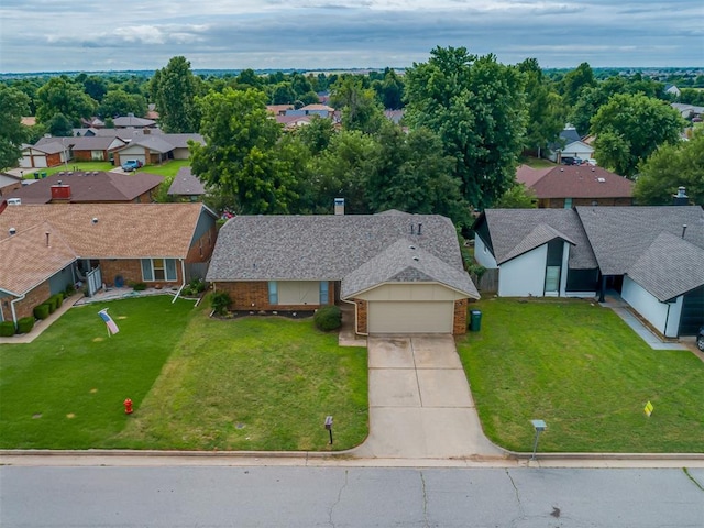 10428 Fairfax Ln, Yukon, OK 73099 - aerial perspective of suburban area