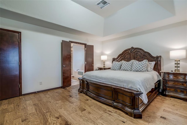 1704 NW 171st St, Edmond, OK 73012 - bedroom with light wood-style flooring