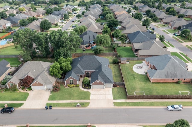 1704 NW 171st St, Edmond, OK 73012 - aerial view of residential area