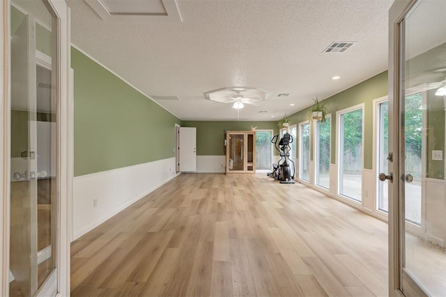 3725 N Grant Ave, Bethany, OK 73008 - unfurnished sunroom with french doors