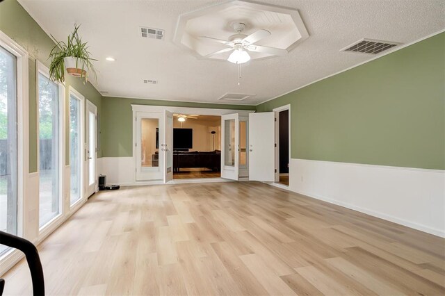 3725 N Grant Ave, Bethany, OK 73008 - view of unfurnished sunroom