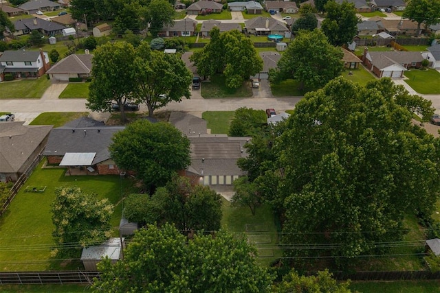 3725 N Grant Ave, Bethany, OK 73008 - aerial view of property and surrounding area with nearby suburban area