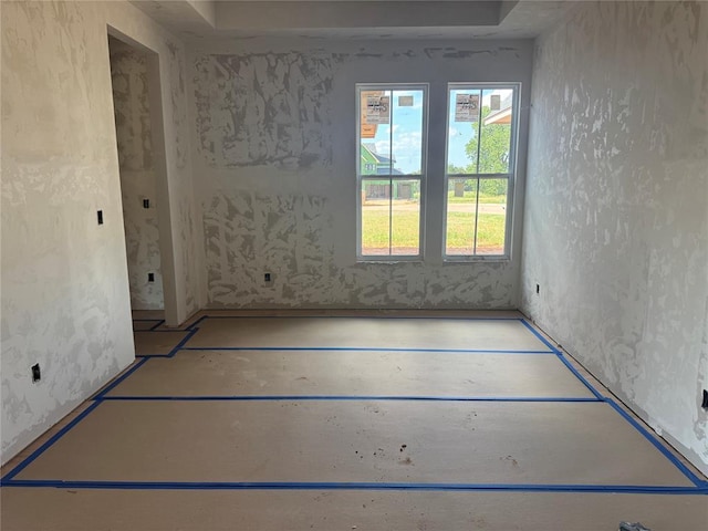 5901 Calcutta Ln, Edmond, OK 73025 - empty room with a tray ceiling