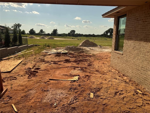 5901 Calcutta Ln, Edmond, OK 73025 - view of yard with a rural view