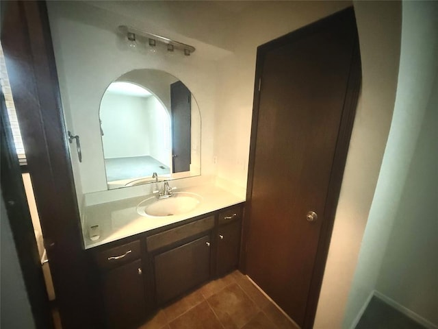 2608 SW 93rd, Oklahoma City, OK 73159 - bathroom featuring vanity and tile patterned flooring