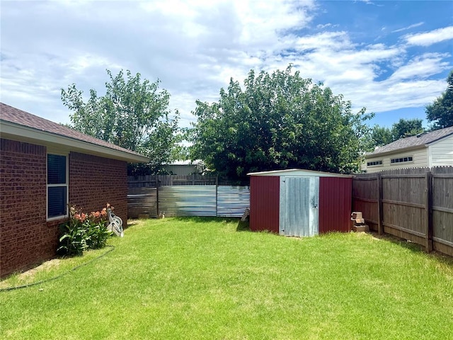 2608 SW 93rd, Oklahoma City, OK 73159 - fenced backyard featuring a shed