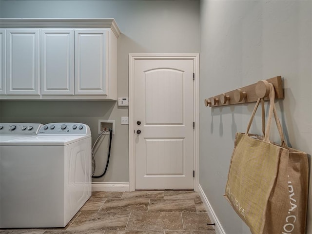 4800 Stelens Ct, Norman, OK 73071 - washroom featuring cabinet space and washing machine and clothes dryer