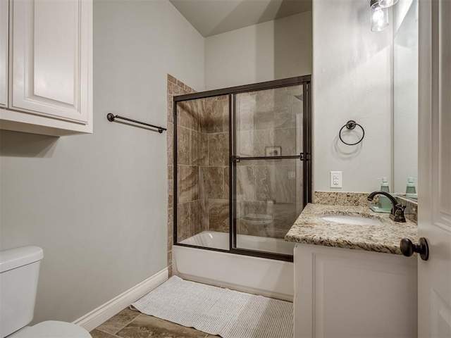 4800 Stelens Ct, Norman, OK 73071 - bathroom with vanity and enclosed tub / shower combo