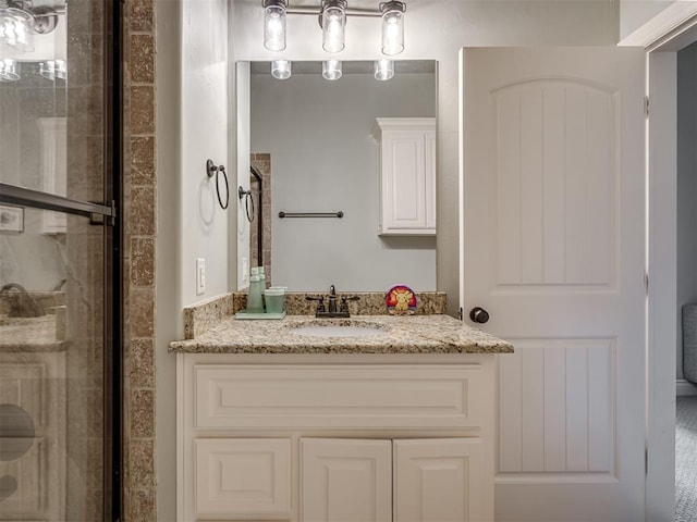 4800 Stelens Ct, Norman, OK 73071 - full bathroom with a shower stall and vanity