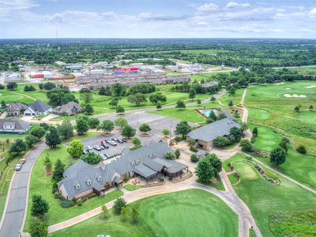 4800 Stelens Ct, Norman, OK 73071 - aerial perspective of suburban area featuring a golf course