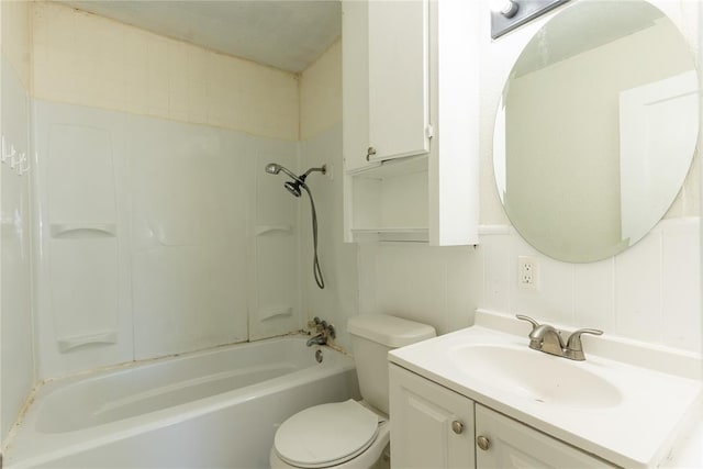 3820 SE 23rd St, Del City, OK 73115 - full bathroom featuring vanity and  shower combination