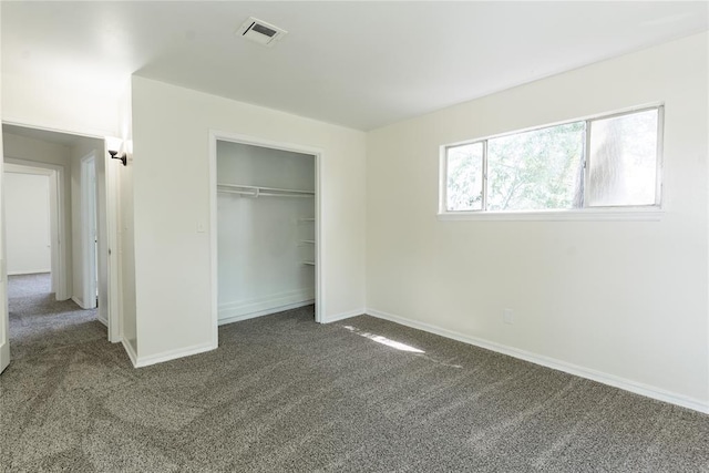 3820 SE 23rd St, Del City, OK 73115 - unfurnished bedroom with carpet floors and a closet