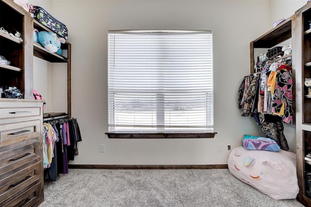 8960 N Banner Rd, Yukon, OK 73099 - spacious closet featuring carpet