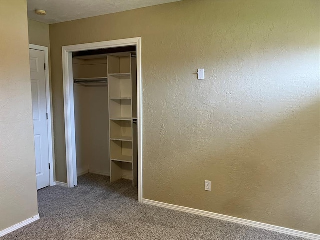 9105 Oak Creek Dr, Midwest City, OK 73130 - unfurnished bedroom with carpet floors and a closet