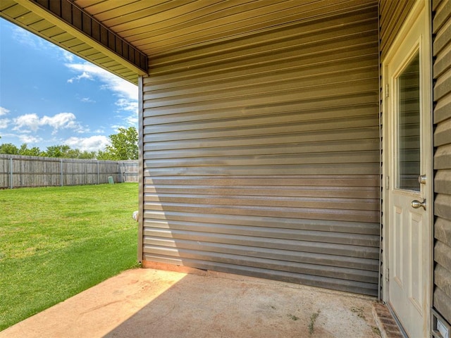 4205 Palmetto Bluff Dr, Mustang, OK 73064 - view of patio / terrace