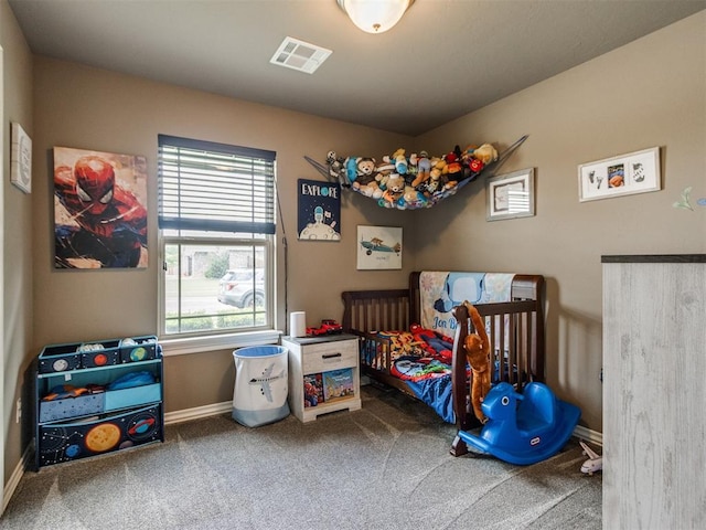 8025 Waters Edge Way, Del City, OK 73135 - bedroom with carpet and multiple windows