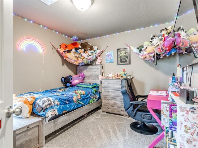 8025 Waters Edge Way, Del City, OK 73135 - bedroom with carpet and a desk