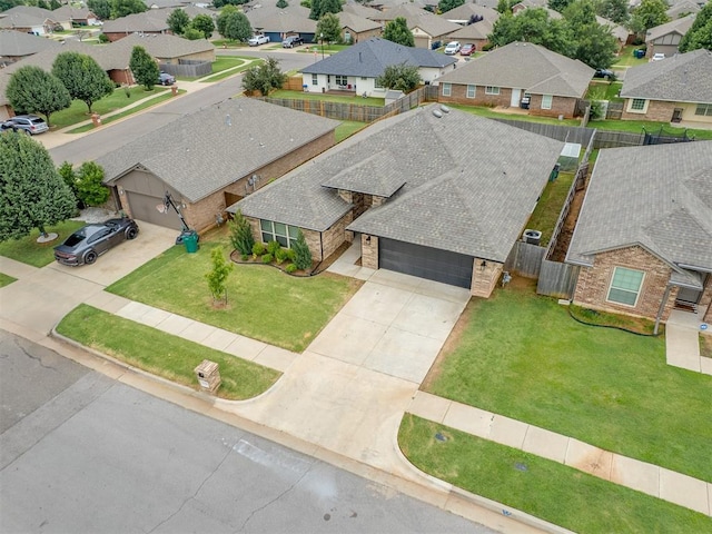 11604 SW 9th St, Yukon, OK 73099 - aerial view of residential area