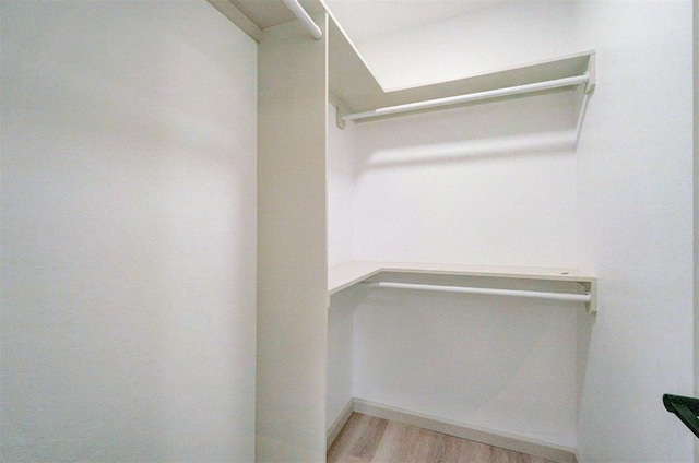 800 SW 26th St, Oklahoma City, OK 73109 - walk in closet with light wood-type flooring