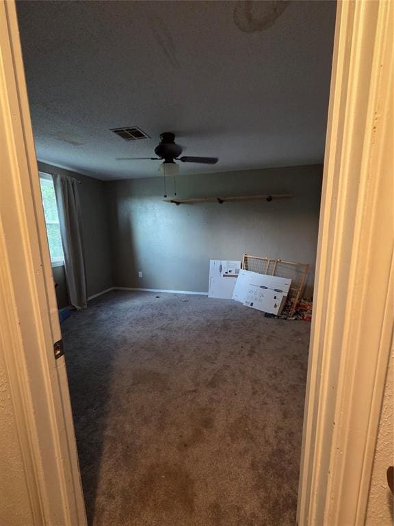 5621 NW 83rd St, Oklahoma City, OK 73132 - empty room with carpet flooring and a ceiling fan