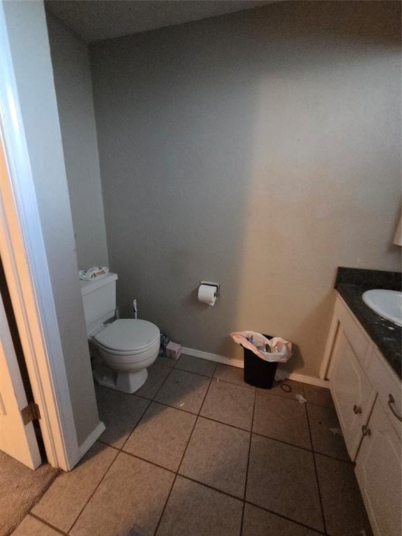 5621 NW 83rd St, Oklahoma City, OK 73132 - bathroom with tile patterned floors and vanity