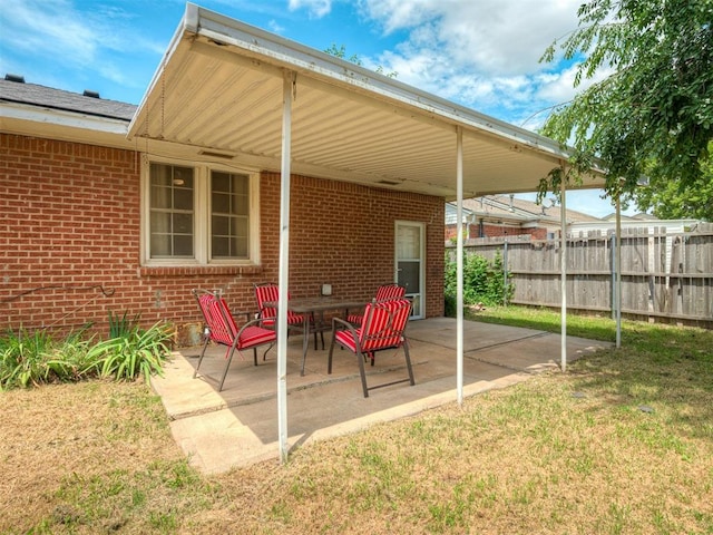 2028 Carlisle Rd, The Village, OK 73120 - view of patio