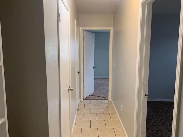2928 N Downing Ave, Bethany, OK 73008 - hall with light tile patterned flooring and baseboards
