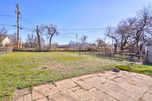 2132 N Rhode Island Ave, Oklahoma City, OK 73111 - fenced backyard featuring a patio area
