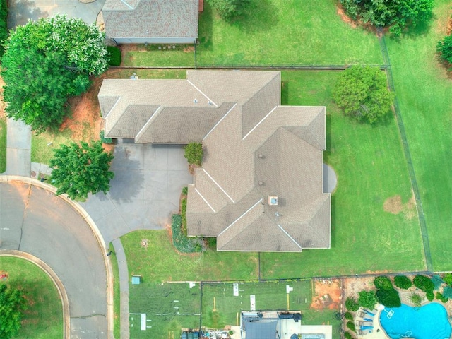 112 Lakeview Ct, Edmond, OK 73003 - bird's eye view