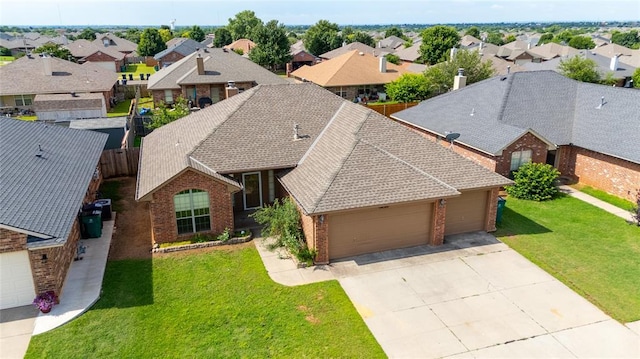 2728 SE 93rd St, Moore, OK 73160 - aerial perspective of suburban area