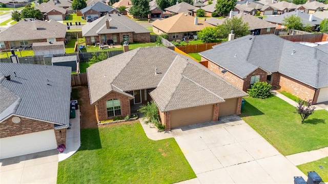 2728 SE 93rd St, Moore, OK 73160 - aerial perspective of suburban area