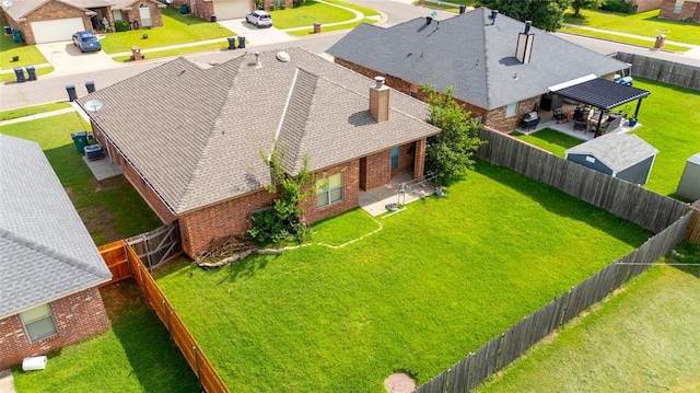 2728 SE 93rd St, Moore, OK 73160 - aerial view of residential area