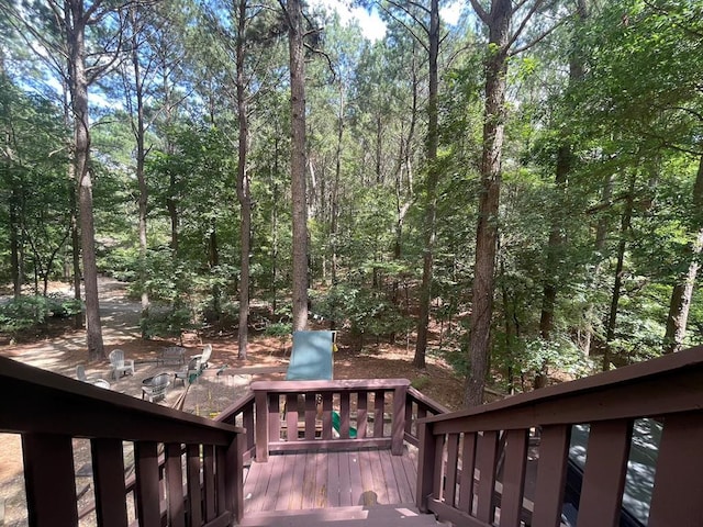 113 Bentwater Rd, Broken Bow, OK 74728 - view of deck