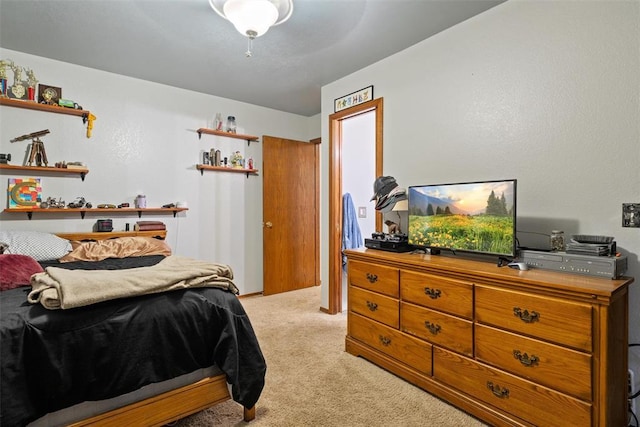 1748 Logans Run, Chandler, OK 74834 - bedroom with light colored carpet