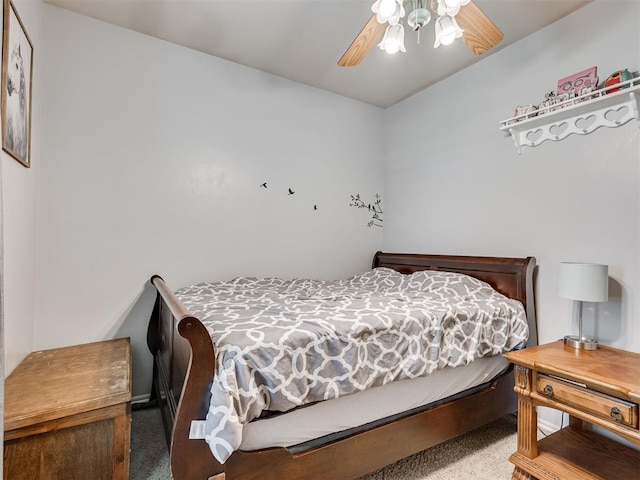 1810 Sandpiper Dr, Blanchard, OK 73010 - carpeted bedroom with ceiling fan