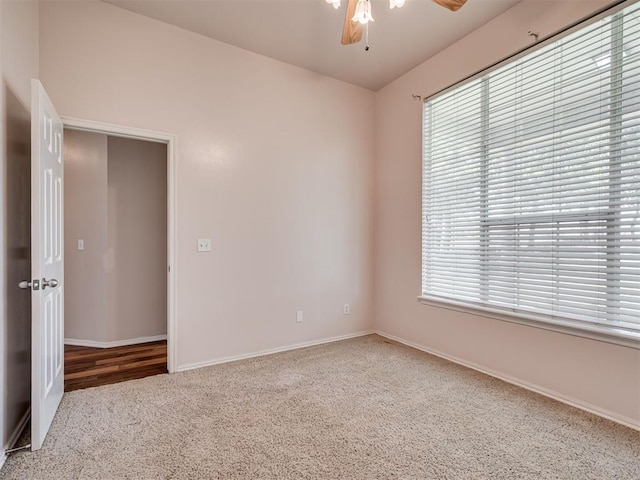1810 Sandpiper Dr, Blanchard, OK 73010 - carpeted spare room with ceiling fan and healthy amount of natural light