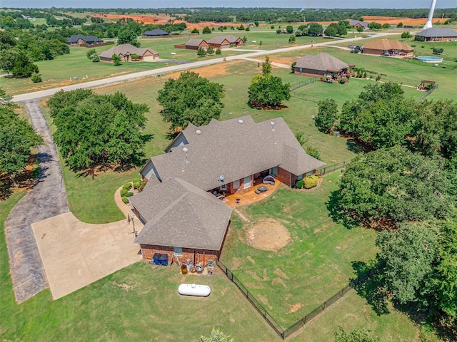 1810 Sandpiper Dr, Blanchard, OK 73010 - aerial view of property and surrounding area