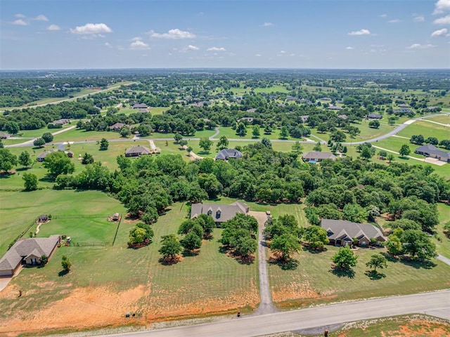 1810 Sandpiper Dr, Blanchard, OK 73010 - aerial view of property's location featuring a tree filled landscape