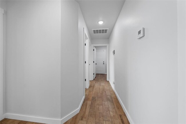 2326 County Road 1335, Blanchard, OK 73010 - hall featuring recessed lighting and light wood-style floors
