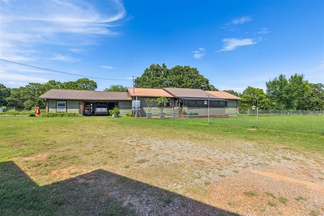 349760 E 970th Rd, Sparks, OK 74869 - view of front of house with a detached carport