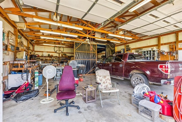 349760 E 970th Rd, Sparks, OK 74869 - view of garage