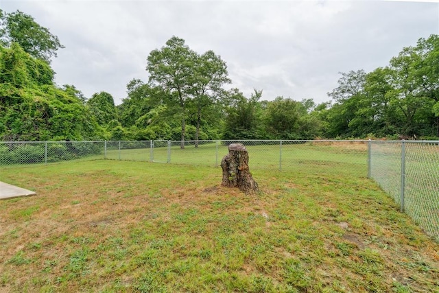 12073 N3540 Rd, Seminole, OK 74868 - view of yard
