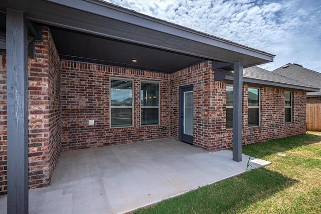 2013 W Crossbow Way, Mustang, OK 73064 - view of patio / terrace