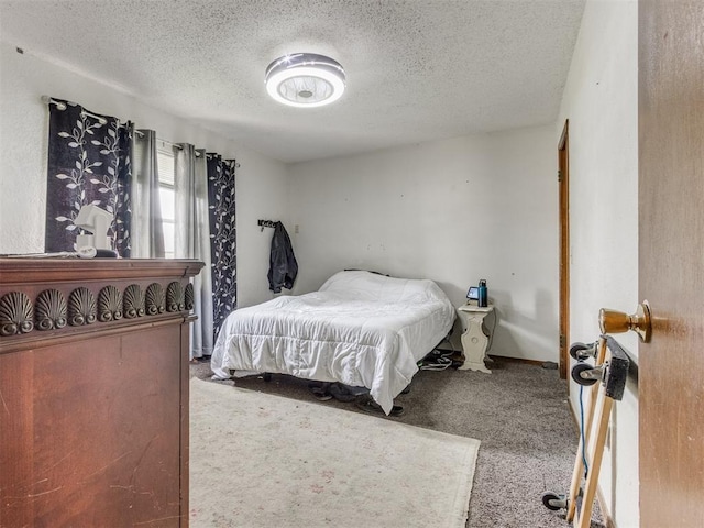 200 S Morgan Dr, Moore, OK 73160 - carpeted bedroom with a textured ceiling