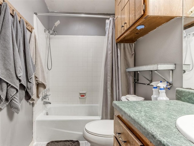 200 S Morgan Dr, Moore, OK 73160 - full bathroom with vanity and shower / bath combination with curtain