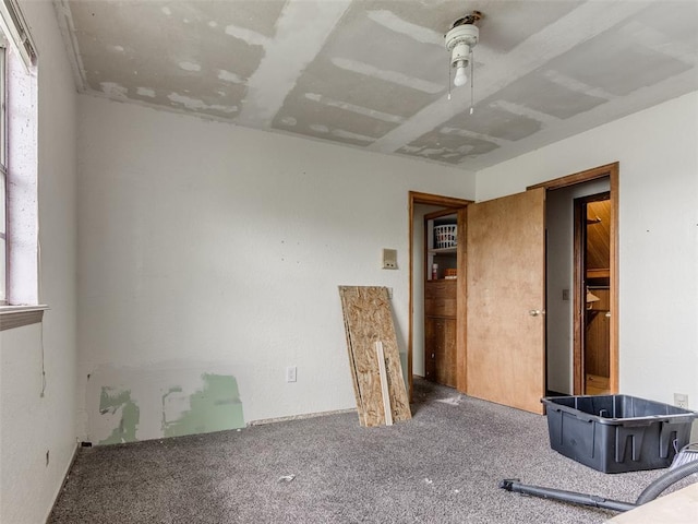 200 S Morgan Dr, Moore, OK 73160 - unfurnished bedroom with carpet flooring and ceiling fan
